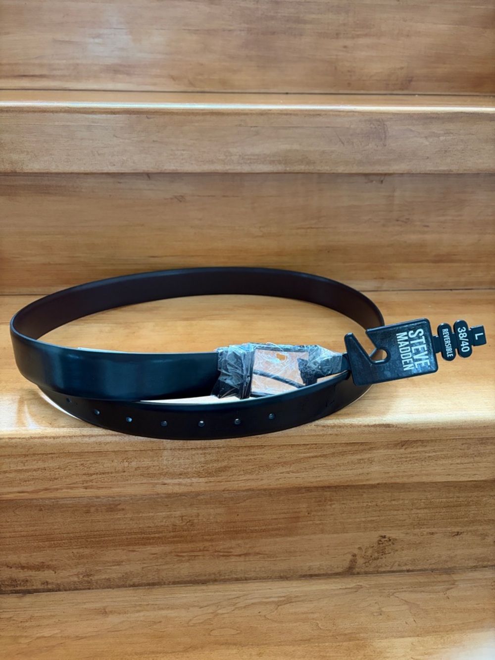 NEW Steve Madden reversible belt size 38/40